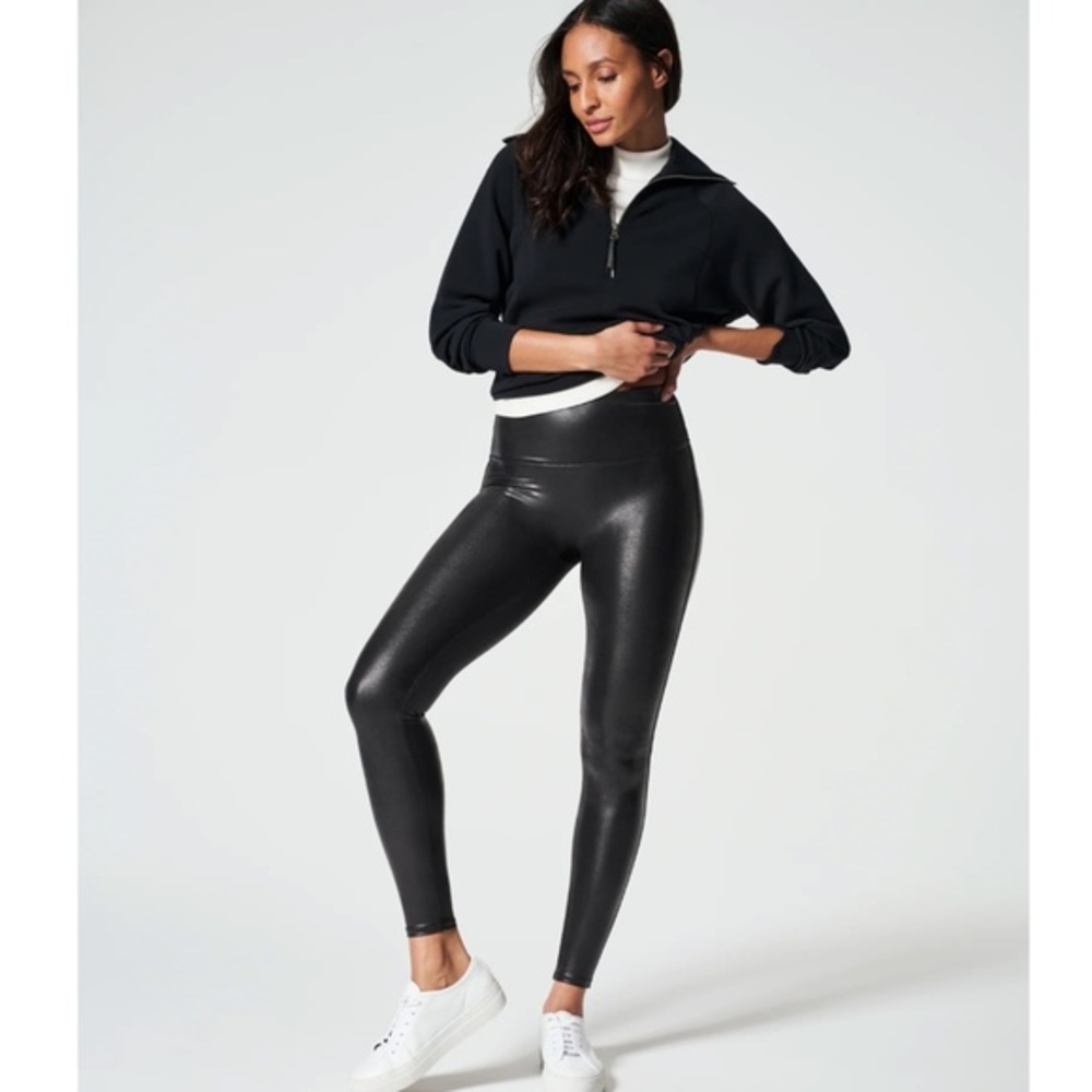 SPANX faux leather leggings